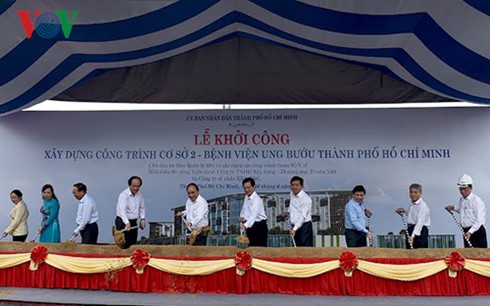 Lễ Khởi công Dự án Giải quyết ngập do triều khu vực Thành phố Hồ Chí Minh