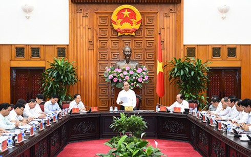 Thủ tướng Nguyễn Xuân Phúc làm việc với lãnh đạo tỉnh Thanh Hóa