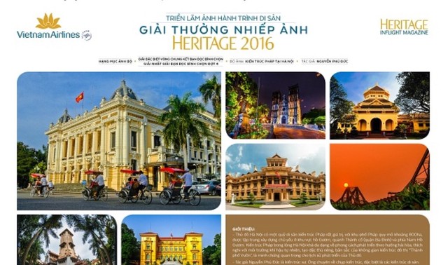 Triển lãm và trao giải thưởng nhiếp ảnh Heritage - Hành trình di sản 2016