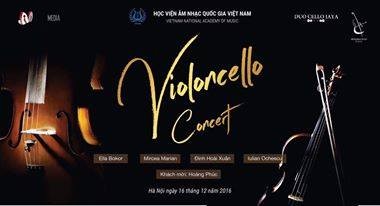 Nghệ sĩ Hoài Xuân và các nghệ sĩ Romania với “Violoncello Concert" 