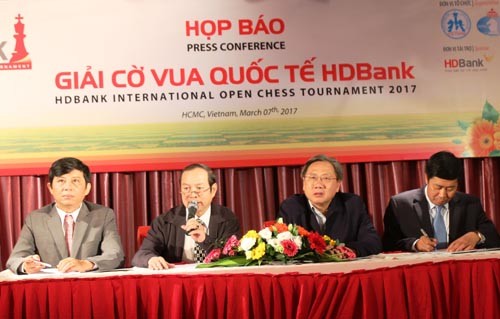 Hơn 230 kỳ thủ đến Việt Nam tham dự giải Cờ vua HDBank