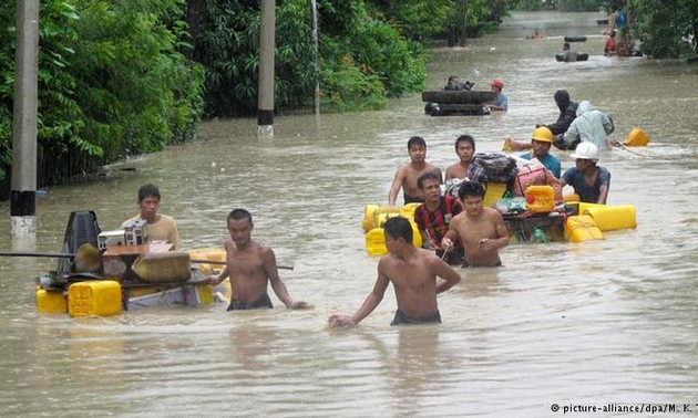 Heavy rains and floods across Asia 