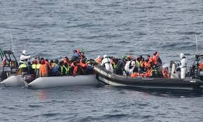 Irish navy rescues hundreds of migrants in Mediterranean Sea