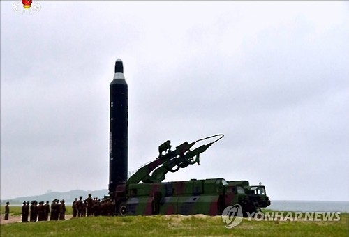 South Korean military condemns the North’s missile test