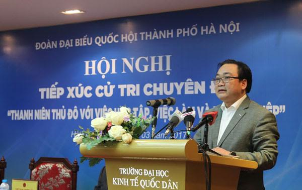 Hanoi pledges full support for budding entrepreneurs 