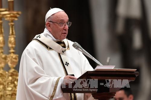 Pope Francis calls for peace to Syria 