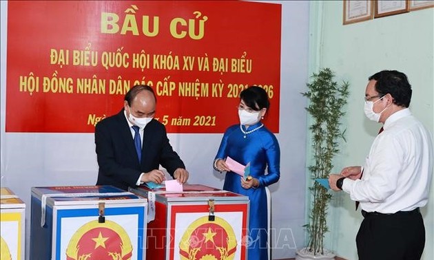 Japanese media spotlight Vietnamese NA election