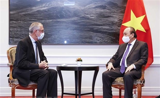 President: Vietnam offers all possible support for Swiss firms