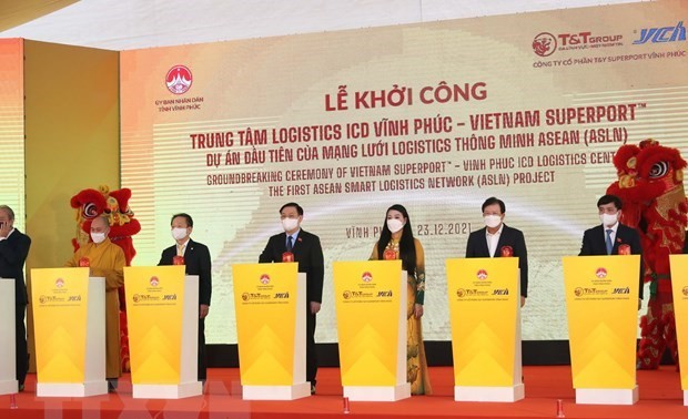 Vietnam begins construction of first super-port of ASEAN Smart Logistics Network