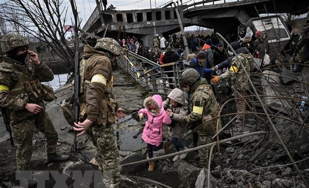 Four million people may seek to leave Ukraine 