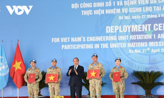 President praises peacekeeping mission as bright spot of Vietnam's multilateral foreign policy