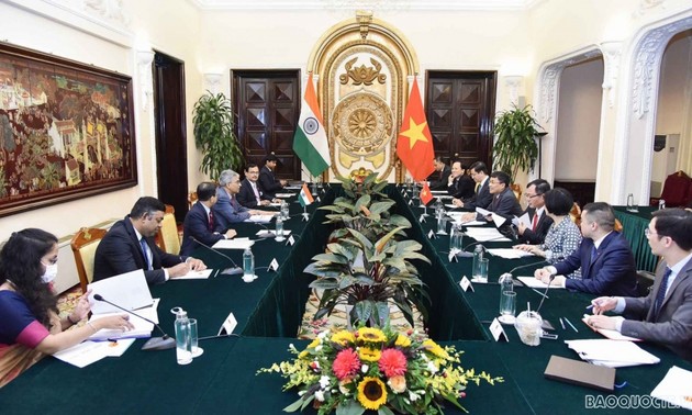 Vietnam, India hold political consultation