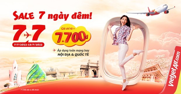 Vietjet offers promotional tickets on domestic, int’l routes