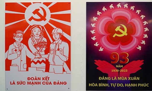 Exhibition on Communist Party of Vietnam's 93rd anniversary opens in Hue 