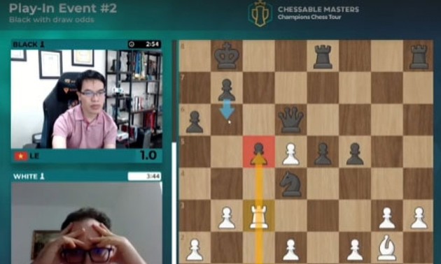 Quang Liem qualifies for Chessable Masters’s Division I