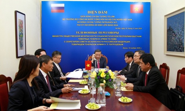 Министр общественной безопасности Вьетнама провёл телефонный разговор с секретарём Совета безопасности Российской Федерации