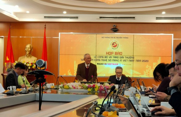 Церемония вручения премии «Продукт цифровой технологии Make in Viet Nam» 2020 года