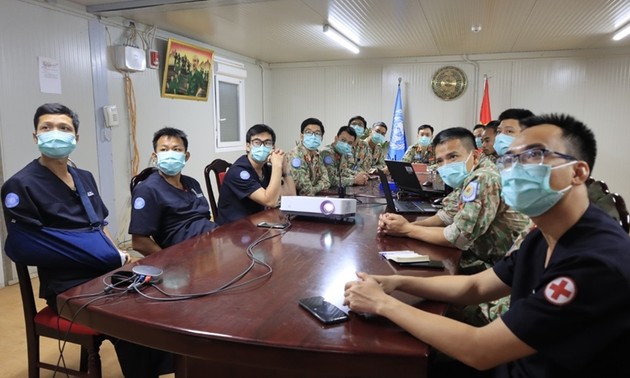 Полевые госпитали Вьетнама и Индии провели онлайн-обучение