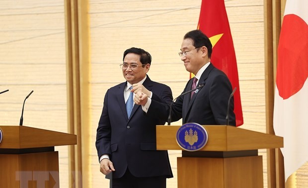 Визит премьер-министра Фам Минь Тиня знаменует важную веху в отношенияx углубленного партнерства между Вьетнамом и Японией