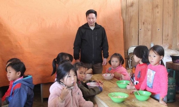 Горячие обеды как выражение любви к школьникам в горной провинции Баккан