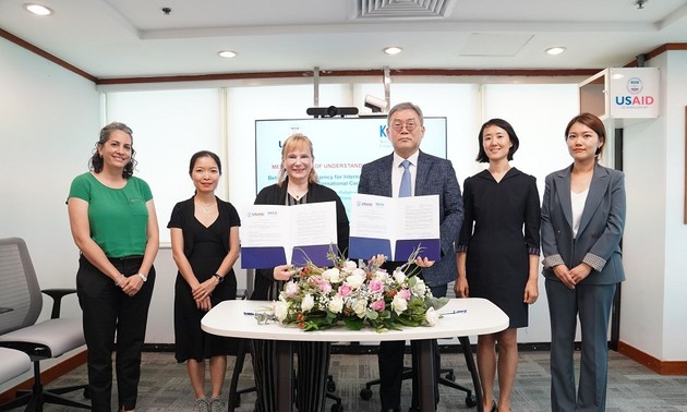USAID и KOICA подписали первый меморандум во Вьетнаме по изменению климата и защите окружающей среды