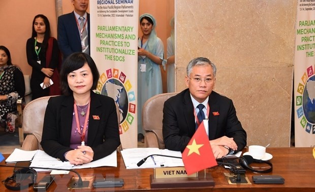 Делегация Национального собрания Вьетнама приняла участие в Конференции по целям в области устойчивого развития.