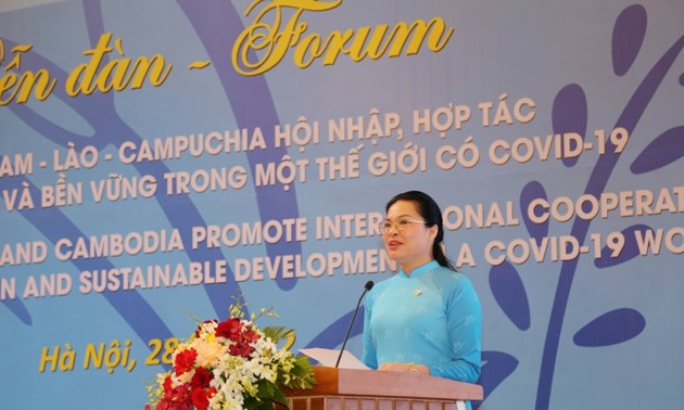 Женщины Вьетнама, Лаоса и Камбоджи объединяются и сотрудничают ради зеленого и устойчивого развития
