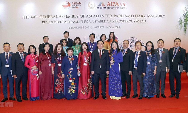 Президент Во Ван Тхыонг обратился к участникам 44-ой генассамблее межпарламентского союза АИПА с приветственным словом