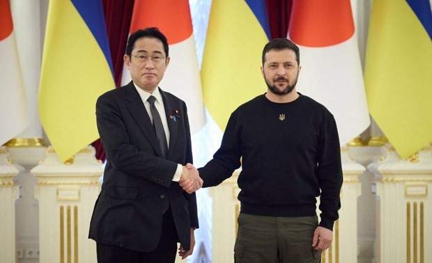 Руководители Украины и Японии обсудили вопрос обеспечения безопасности 