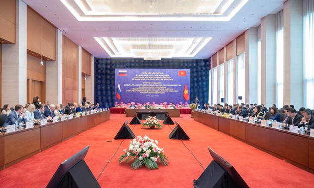 Состоялось второе заседание Межпарламентской комиссии по сотрудничеству Национального собрания Вьетнама  и Государственной Думы РФ