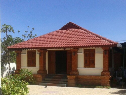 Традиционный дом чамов в регионе Падуранга