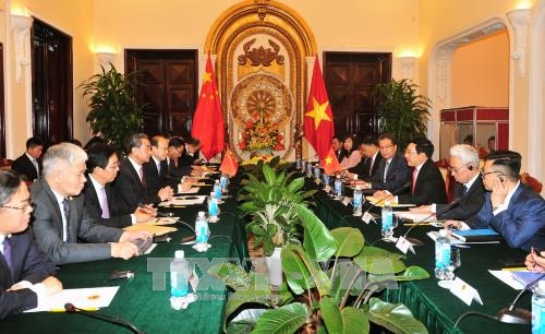  Việt Nam và Trung Quốc nhất trí tăng cường hợp tác trên nhiều lĩnh vực