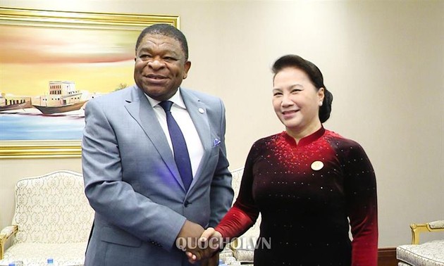 Chủ tịch Quốc hội Nguyễn Thị Kim Ngân tiếp Tổng Thư ký Liên minh Nghị viện thế giới 