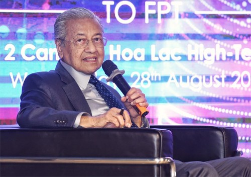  Thủ tướng Malaysia Mahathir Mohamad chia sẻ kinh nghiệm chuyển đổi số với Việt Nam