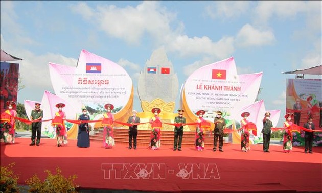 Khánh thành Cụm công trình lưu niệm hành trình cứu nước của Thủ tướng Campuchia Hun Sen tại Bình Phước