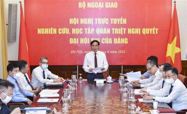 Quán triệt Nghị quyết Đại hội XIII của Đảng đến các cơ quan đại diện Việt Nam ở nước ngoài