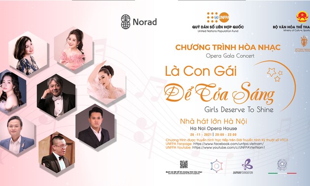 Hòa nhạc Opera Gala “Là Con gái để Tỏa sáng” tại Nhà Hát Lớn, Hà Nội