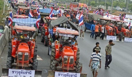 Более тысячи крестьян Таиданда вышли на демонстрации в Бангкоке