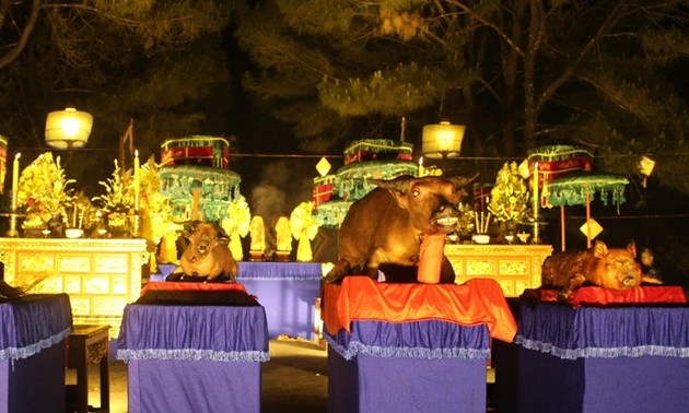 В рамках Фестиваля Хюэ-2014 организовали обряд жертвоприношения «Дан-Нам-Зяо»