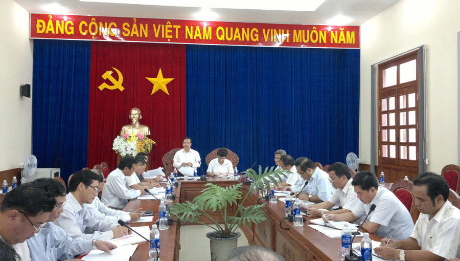 Комитет по управлению плато Тэйнгуен провёл рабочую встречу с руководителями провинции Ламдонг