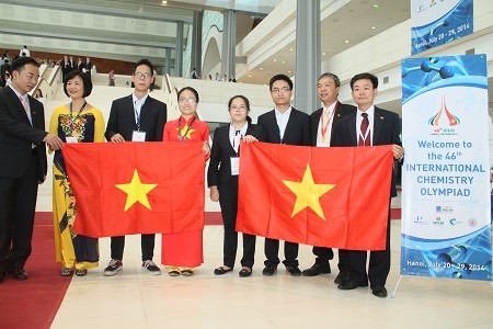 Вьетнамские школьники достигли лучших успехов на международной Олимпиаде по химии 2014