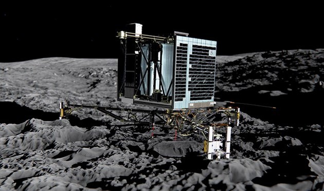 Робот «Фила» совершил посадку на поверхность кометы Чурюмова - Герасименко