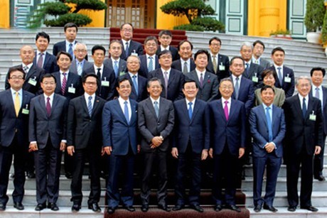 Президент СРВ Чыонг Тан Шанг принял представителей Федерации «Keindaren»