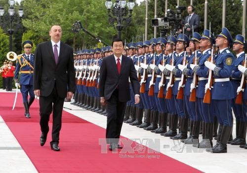 В Баку состоялись переговоры президентов Вьетнама и Азербайджана