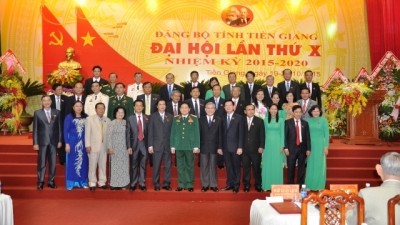 Открылась конференция парторганизации провинции Тиензянг на срок 2015-2020 гг.