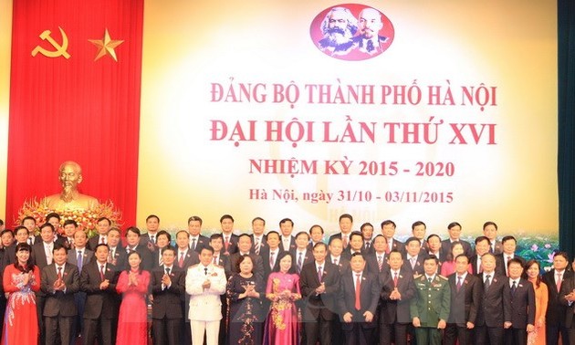 Завершилась 16-я конференция парторганизации города Ханоя