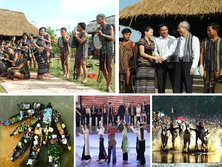 Воссозданы семь традиционных праздников народностей Вьетнама