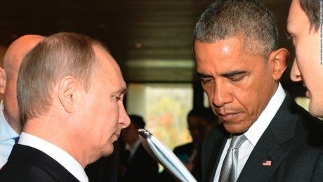 Путин и Обама провели закрытые переговоры на полях COP-21 в Париже