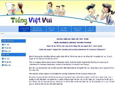 Ву Дык Дам дал указания по улучшению веб-сайта обучения вьетнамскому языку