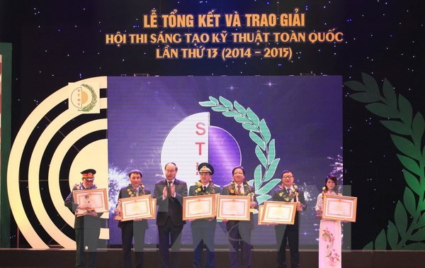 Вручены призы победителям 13-го всенародного конкурса научно-технического творчества